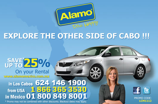Alamo - Ad Proof - Los Cabos Magazine Issue 29 - San Jose del Cabo