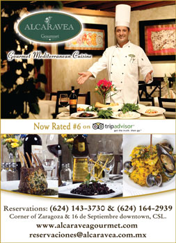 Alcaravea - Ad Proofs - Los Cabos Magazine #32 - Cabo San Lucas, Los Cabos