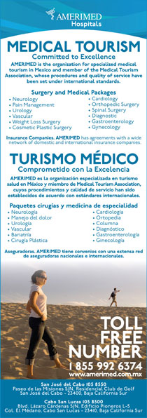 Amerimed- Ad Proof - Los Cabos Magazine Issue 29 - Cabo San Lucas