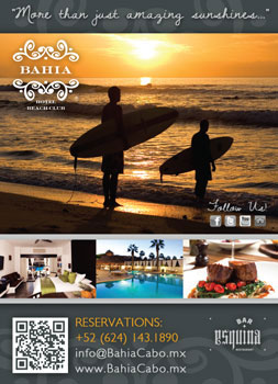 Bahia Hotel/ Bar Esquina - Ad Proofs - Los Cabos Magazine # - Cabo San Lucas, Los Cabos