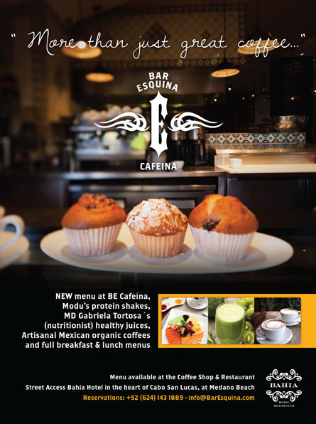 Bahia Hotel/ Bar Esquina - Ad Proofs - Los Cabos Magazine # - Cabo San Lucas, Los Cabos