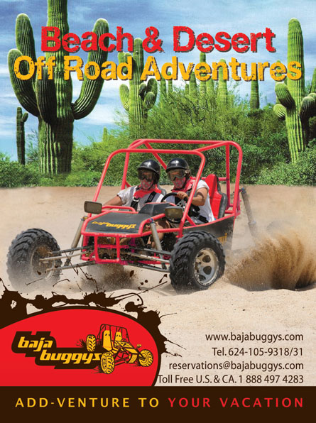 Baja Buggys - Ad Proof - Los Cabos Magazine Issue 29 - Cabo San Lucas