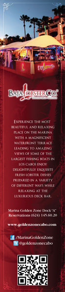 Baja Lobster - Ad Proof - Los Cabos Magazine Issue 32 - Cabo San Lucas