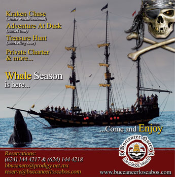 Buccaneer Queen - Ad Proof - Los Cabos Magazine Issue 29 - Cabo San Lucas