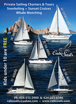 Cabo Sails - Ad Proofs - Los Cabos Magazine 32 - Cabo San Lucas, Los Cabos