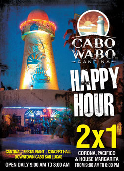 Cabo Wabo - Ad Proofs - Los Cabos Magazine #32 - Cabo San Lucas, Los Cabos