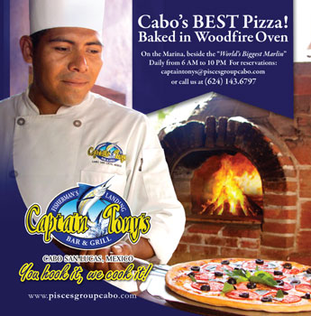 Captain Tony's - Ad Proofs - Los Cabos Magazine #31 - Cabo San Lucas, Los Cabos