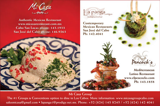Grupo Tadi - Ad Proof - Los Cabos Magazine Issue 29- Cabo San Lucas