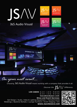 J & S Audio Visual- Ad Proofs - Los Cabos Magazine #29 - Cabo San Lucas, Los Cabos