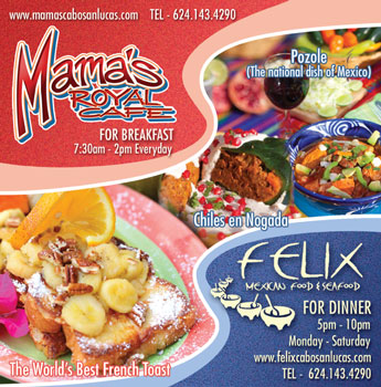Mama's Royal Cafe - Ad Proofs - Los Cabos Magazine 31 - Cabo San Lucas