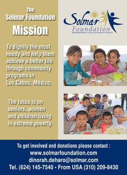 Solmar Foundation - Ad Proofs - Los Cabos Magazine #34 - Cabo San Lucas, Los Cabos
