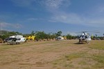 CFE helicopters at Villa Serena Trailer Park