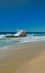For a quiet retreat, head north to Migriño Beach, where it's just you and the waves. 