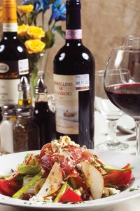 Photo: pg 69| Francisco Estrada  –  Caption: Serrano peppers in the  apple salad at Alcaravea add a  nice piquant pop of flavor.