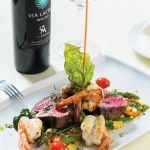 Photo.- page 71 | Francisco Estrada – Caption: Alcaravea Gourmet puts it own spin on the traditional surf and turf dinner.