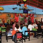 Photo.- page 74 | Eddie Guzman – Caption: show off your inner John Legend or Mariah Carey at Arre Mango, a karaoke bar in downown Cabo San Lucas