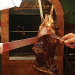 Photo.- page 87 | Miguel Ventura – Caption: Brazilian barbecue at Madeira Bistro, for the uninitiated, is essentially heaven on earth for steak lovers.