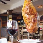 Photo.- page 88 | Raynnier Gallegos – Caption:  The rodizio offerings at Madeira Bistro include lamb