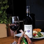 Photo.- page 94 | Francisco Estrada – Caption: The robust menu at Solomon's Landing includes a stellar rack of lamb served in a cabernet reduction sauce.
