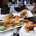 Photo.- page 80 | Francisco Estrada – Caption: At Los Barriles guests can choose any three proteins from a list of six to craft their own feast.