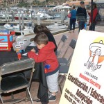Los Cabos Humane Society booth at the Circuito Cultural Marina Cabo San Lucas - 24 January 2015.
