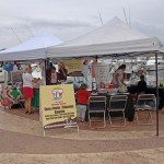 Los Cabos Humane Society booth at the Circuito Cultural Marina Cabo San Lucas - 24 January 2015. 