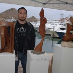 Enrique Flores Nieblas, Esculturas y tallados en materiales orgánico (Sculptures and carvings in organic materials). - Circuito Cultural Marina Cabo San Lucas - 24 January 2015.