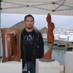Enrique Flores Nieblas, Esculturas y tallados en materiales orgánico (Sculptures and carvings in organic materials). - Circuito Cultural Marina Cabo San Lucas - 24 January 2015.