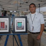 Joel Lucero, Artista Pintor (artist - painter) - Circuito Cultural Marina Cabo San Lucas - 24 January 2015.