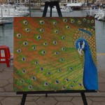 Claudia Gastelum - Artista Pintora Circuito Cultural Marina Cabo San Lucas, 24 January 2015