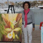 Claudia Gastelum - Artista Pintora Circuito Cultural Marina Cabo San Lucas, 24 January 2015