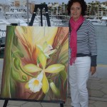 Claudia Gastelum - Artista Pintora Circuito Cultural Marina Cabo San Lucas, 24 January 2015