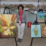 Claudia Gastelum - Artista Pintora Circuito Cultural Marina Cabo San Lucas, 24 January 2015