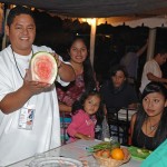 Food carving classes for children. Circuito Cultural Marina Cabo San Lucas - 24 January 2015