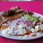 Photo.- page 67 | Rogelio Pérez – Caption: The Chilaquiles at Campestre Restaurant Bar are some of the best we've had–anywhere.