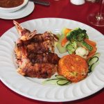 Photo.- Page 76 | Miguel Ventura – Caption: Campestre is a gem known to locals and in-the-know visitors (pictured: Imperial shrimp).