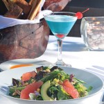 Photo.- page 82 | Andrik Oechler – Caption: You can taste the freshness in this La Panga Antigua salad, made with a citrus-peanut vinaigrette.