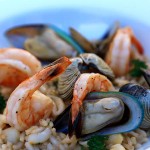 Photo: - page 92 | Francisco Estrada – Caption: The Risotto Frutti di Mare at Romeo & Julieta comes with generous portions of seafood.