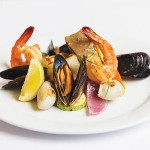 Phote: - page 90 | CaboPictures.com – Caption: Thsis Romeo & Julieta dish allows the flavors of shrimp, mussels, and mixed vegetables to shine.
