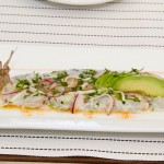 Aguachile Shrimp with chipotle aioli