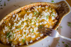 Texas truck stop enchiladas.