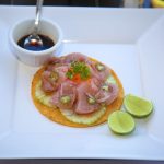 Tostada de sahimi