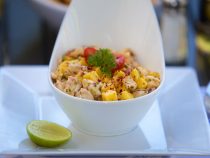 Fish ceviche with mango