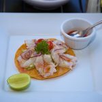 Tostada de aguachile