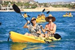 Kayaking is but one of the many adventures you can experience with Cabo Adventures.