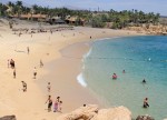 Chileno Bay, or Bahía Chileno, is a favorite beach for locals.