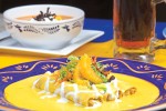 Fish crepes at Hacienda El Coyote.