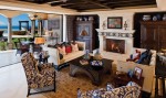 An inside look at a Villa's living room in the Copala development. 