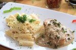 Filete Vittorio Con Pasta Y Aderezo Alfredo