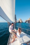 Enjoy a romantic outing aboard Cabo Sails' Espiritu Santi. 